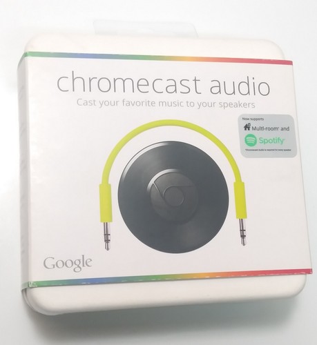 Google Chromecast Audio Media Streamer black