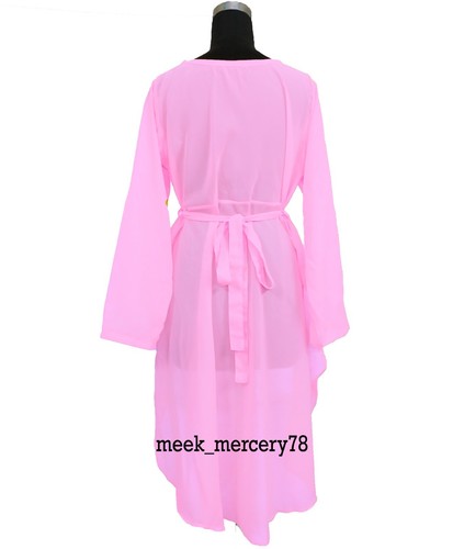 Fashionable Top Chiffon High Low Top Solid Color Girl's TOPS Casual Wear C54 - Picture 29 of 66