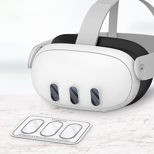 For Meta Quest 3 VR Headset VR Host HD Tempered Glass Film Lens Screen Protector - Picture 4 of 9
