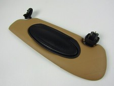Porsche 987 Cayman Sonnenblende Kunstleder links sandbeige