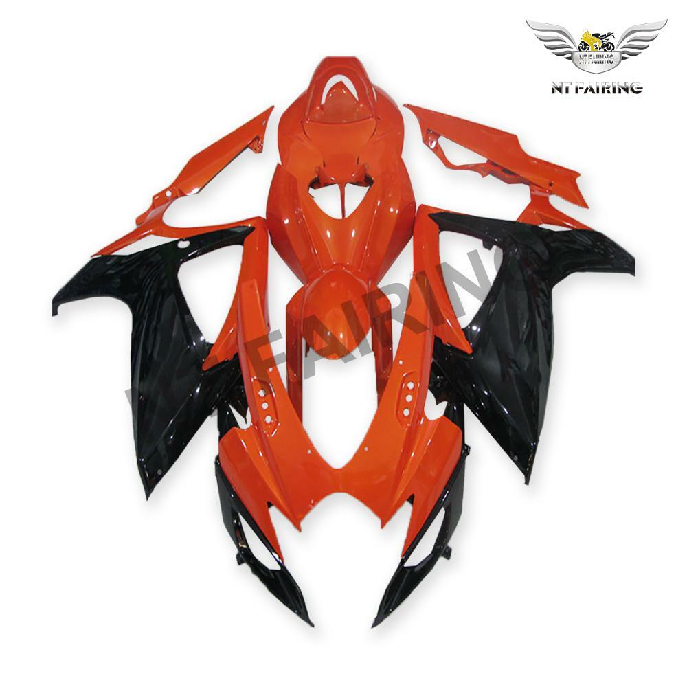 GL Injection Red Black Fairing Fit for Suzuki 2006 2007 GSXR 600 750 a083 item image