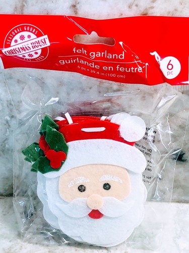 Ship N 24 Hours. New-Christmas Tree Ornament. Santa Claus. 6 Pc. 3 In X 2 In. - Picture 2 of 5