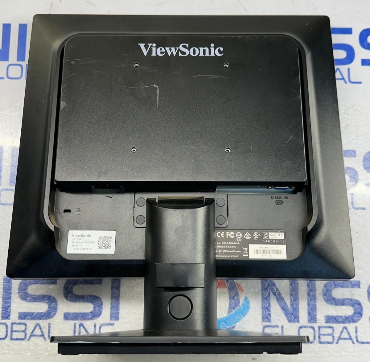 ViewSonic VA708a 17インチ LCDモニター ViewSonic VA708a, 17 inch Monitor