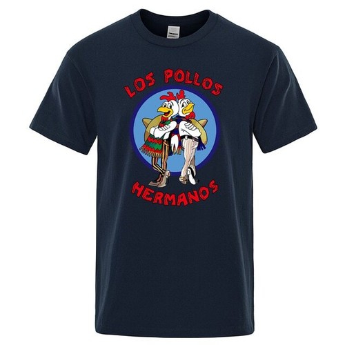 Los Pollos Hermanos Cotton T-Shirt Funny TV Series Chicken - AU Stock - Picture 11 of 13