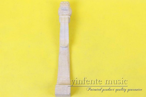 Yinfente Hand-Carved Maple 4/4 Violin Neck  head Violin parts/Accessories  - Picture 4 of 4