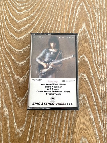Jeff Beck Blow By Blow Cassette Tape 1975 CBS Records - Picture 2 of 9