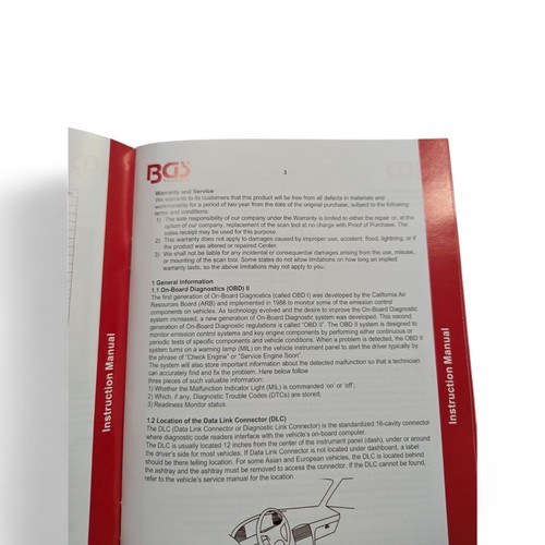 Dispositivo diagnostico BGS 6648 OBD 2 per diagnosi veicolo e risoluzione problemi - Foto 7 di 9