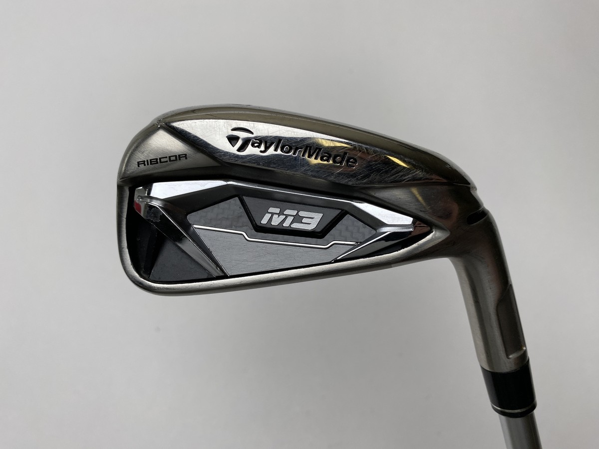 TaylorMade M3 Ribcor 7 Iron Regular Steel Shaft Golf Pride Grip TaylorMade M3 Ribcor 7 Iron Regular Steel Shaft Golf Pride Grip