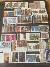 Valuable and substantial stamp assortment of mnh Europa CEPT stamps, low start