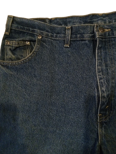 Faded Glory Mens Classic Fit Boot Cut Denim Blue Jeans 40 x 29 A207 - Picture 4 of 5