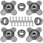 Front Rear Wheel Hub Kit for Polaris RZR XP 1000 2014-20/ RZR XP 4 1000 2014-17