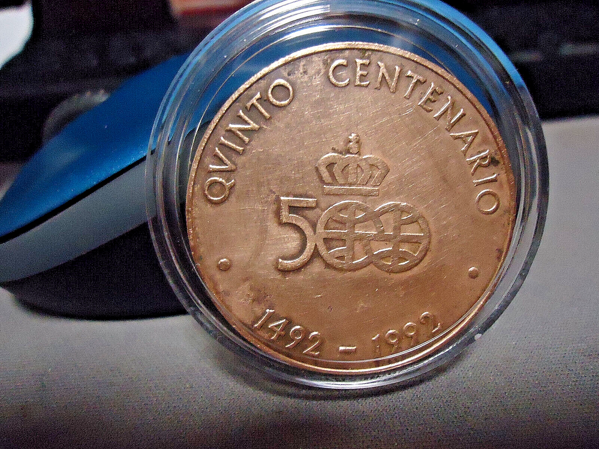 1492コロンブス('92仏/スペイン/米) CHRISTOPHER COLUMBUS - 500 Year Anniversary - 1492 1992 COPPER