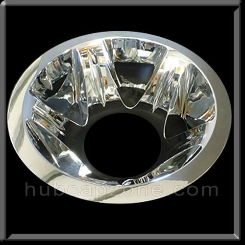 2011-2025 GMC Sierra 3500 17" Dually Chrome Rear Wheel Simulator Skin Liner - Picture 2 of 4