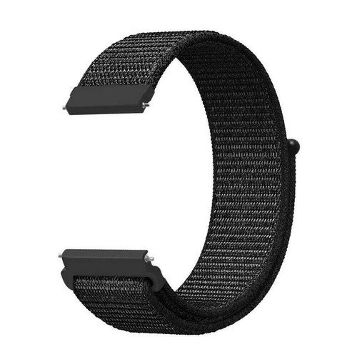 Samsung Galaxy Watch Active2 4 5 6 40/44 Band Woven Nylon Sport Loop Watch Strap - Picture 6 of 14