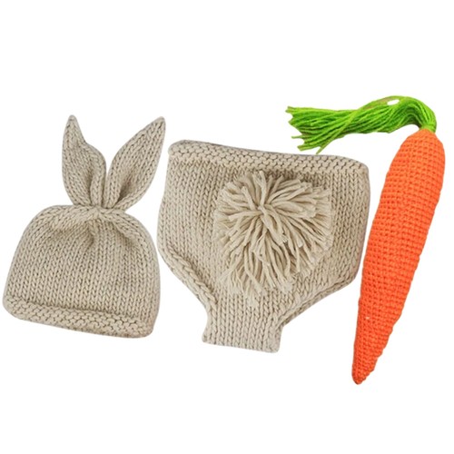 Neugeborener Pullover Kleidung Für Mädchen Kostüm Hasenmädchen Jungen