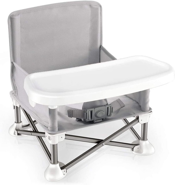 Portable Baby Travel Booster Seat with Removable Tray Compact Folding High Chair OI10363 Portable Baby Travel Booster Seat with Removable Tray Compact Folding High Chair OI10363