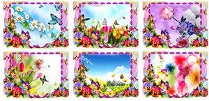 Versandkostenfrei 42 x 30cm 4er Set Themen Motiv Platzdeckchen Metal