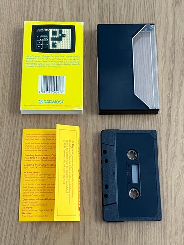 Beyond ANKH Commodore 64 Cassette - Rare & Working -👽👾Retro Gift Idea👾👽 - Afbeelding 2 van 24