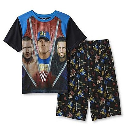 NWT Boys Minion Pajamas Size 8 Shirt Shorts Summer Set Medium M Blue Yellow NEW  - Picture 7 of 7