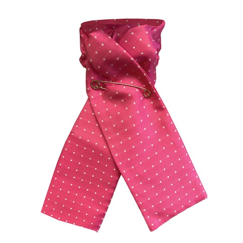 Equetech Self-Tying Pin Spot / Polka Dot Stock - Dressage - Showing - Eventing - Bild 21 von 24