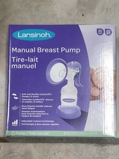 Lansinoh Manual Breast Pump for Breastfeeding NEW