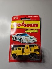Vintage Majorette Yellow Crane Truck #283 France 200 Series 1/64