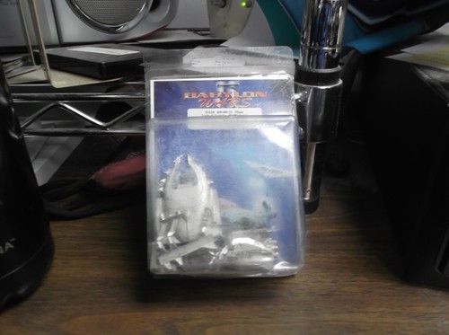 Babylon 5 Wars: BW-295 Tratharti Gunship (Pewter, Rare, OOP) - Picture 1 of 2