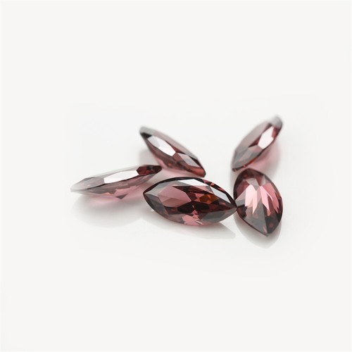Pietra di zirconi sciolti multicolore forma marchesa 1,5x3~10x20 mm 5A per anello - Foto 47 di 47