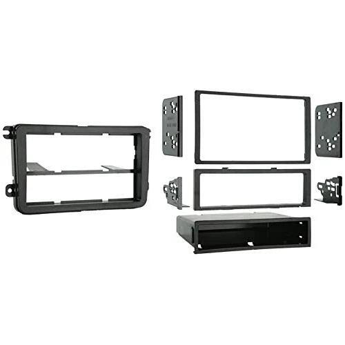 Kit de radio estéreo DIN simple o doble compatible Volkswagen Tiguan 2016 2017 - Imagen 2 de 4
