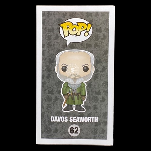 Funko Pop + Protector! Game of Thrones #62 - Davos Seaworth *MINT* - Picture 7 of 12