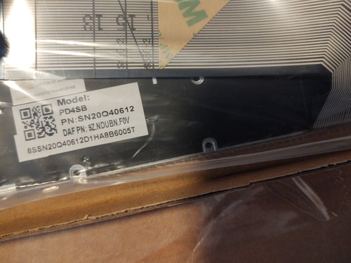 New For Lenovo PD4SB-US SN20R55314 SN20R55275 PK132795B00 keyboard US Backlit - Afbeelding 3 van 3