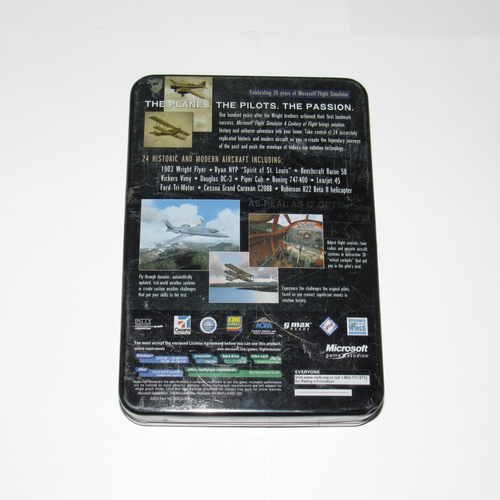 Microsoft Flight Simulator 2004 Century Of Flight PC Game Complete Tin - Picture 4 of 4