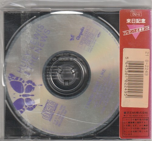 Huey Lewis and The News I Know What I Like Japan CD w/obi CP20-5444 - Picture 2 of 2