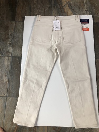 Theory Women's Ecru Colored Drill Treeca D 5 pocket Pants Size 28 - NWT - Picture 5 of 6