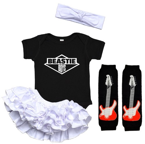 Beastie Boys Infant Bodysuit Shirt Set Outfit - Picture 2 of 2