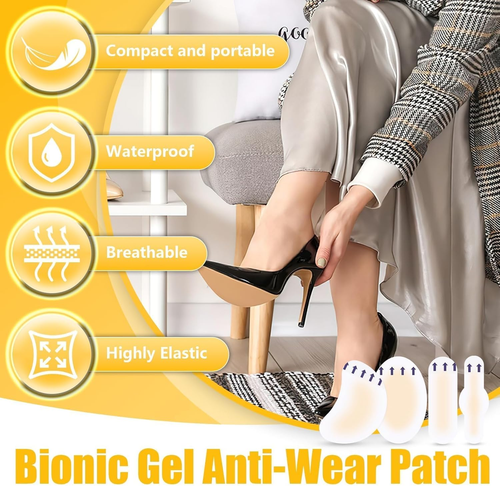 40Pcs Hydrocolloid Blister Bandages Waterproof Gel Cushions for Foot Toe Heel - Picture 3 of 12