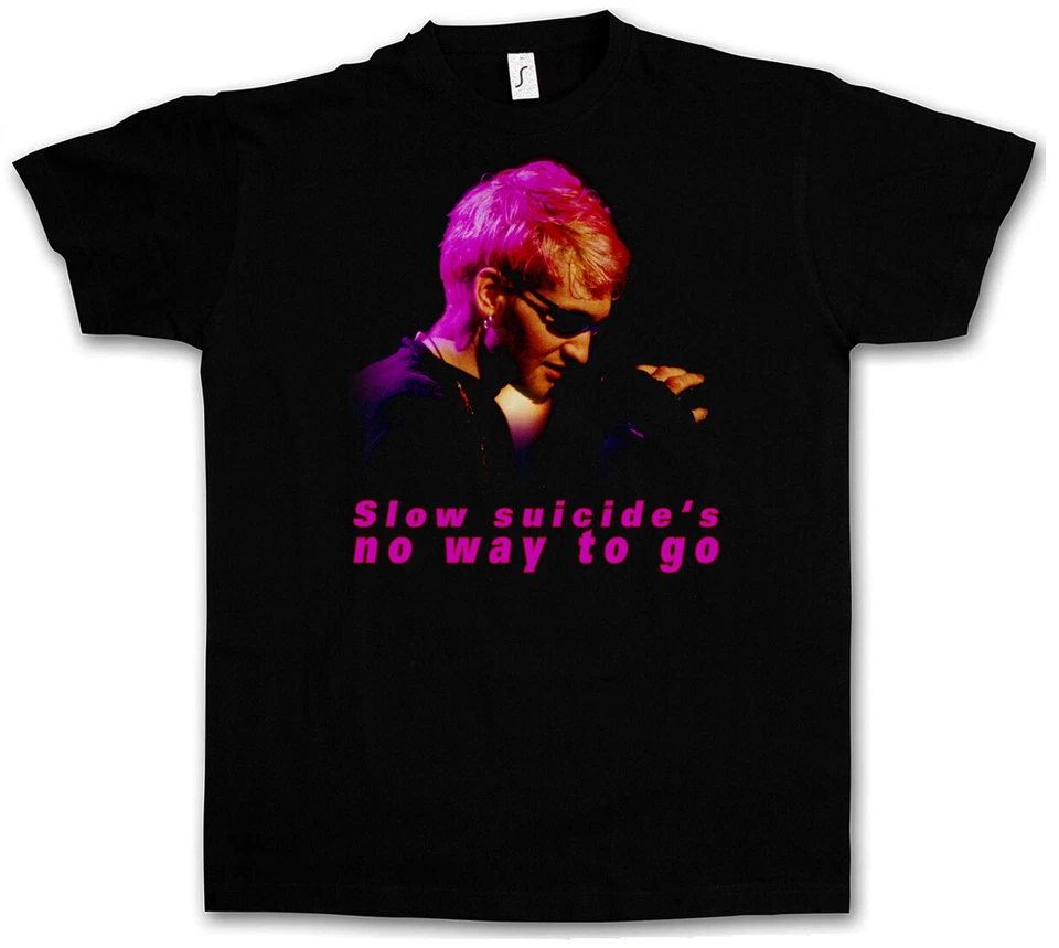 SLOW SUICIDE?S NO WAY TO GO T-SHIRT Layne Staley Alice Rock In Grünge Chains - Bild 1 von 1
