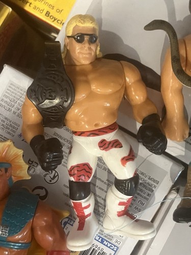 Golden Eagle Belt With Shawn Micheals Wwf Hasbro...