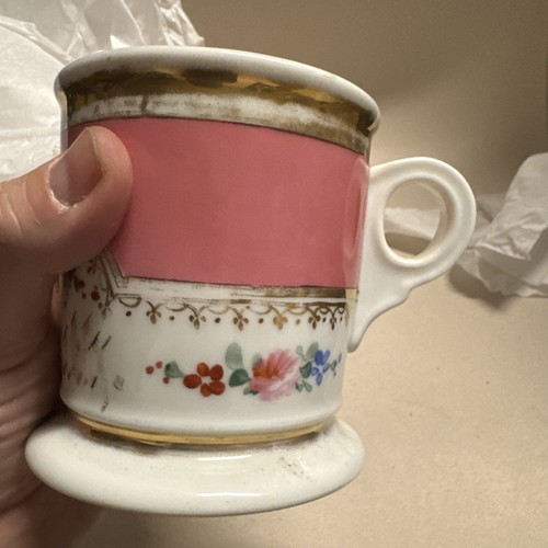 Antique Shaving Mug Shoe Salesman - Picture 9 of 18