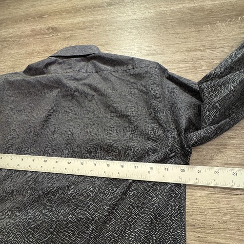 Scotch Soda Hemd Herren Mittelblau Knopfleiste Langarm Blau Baumwolle Geometrisch - Bild 9 von 9