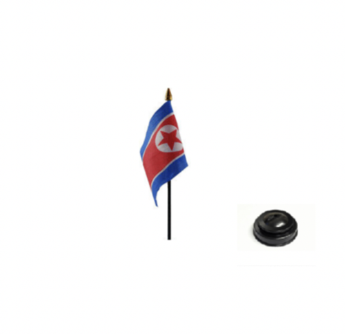 Bandera de escritorio de mesa de Corea del Norte - 10 x 15 cm país nacional mano de Asia - Imagen 8 de 11