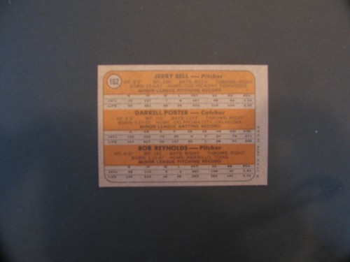 1972 Topps Rookie Stars Brewers #162 Bell, Porter, Reynolds EX-MT  - Imagen 3 de 3