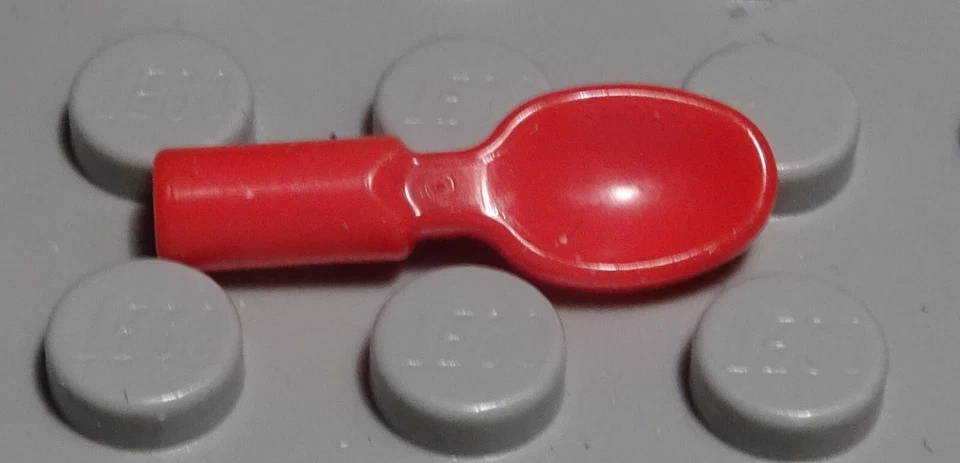 Lego Figur Zubehör Löffel Rot - Bild 1 von 1