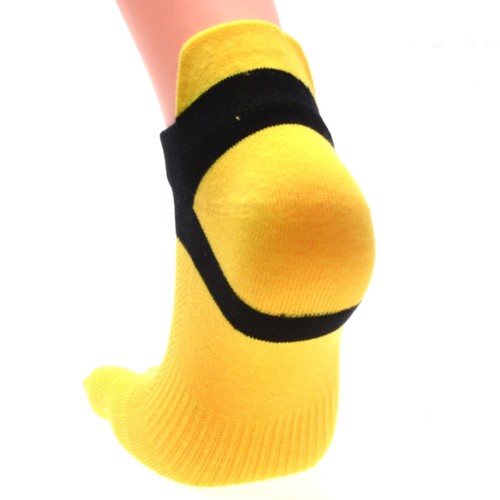 Men Five Toe Cotton Socks Pure Sports Trainer Running Finger Socks Breathable - Picture 6 of 19