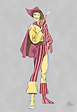 Madcap "Marvel Comics" Pop Art Print - 13 x 19 Poster