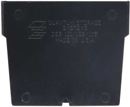 QUANTUM STORAGE SYSTEMS DSB101/103/105 Divider,3 in,Black,PK50 8PCC8 - Picture 2 of 2