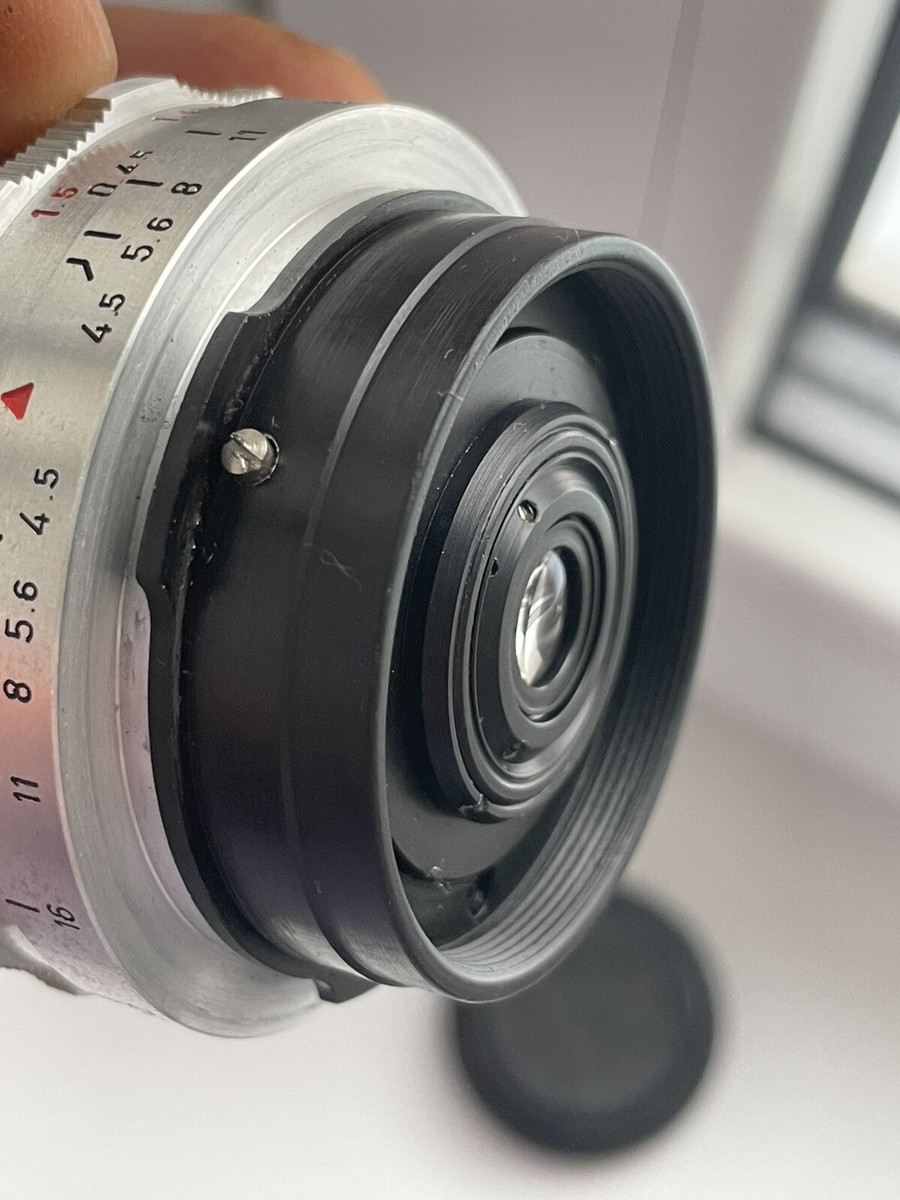 VINTAGE EXAKTA MOUNT MEYER-OPTIK GORLITZ RED V 35MM F4.5