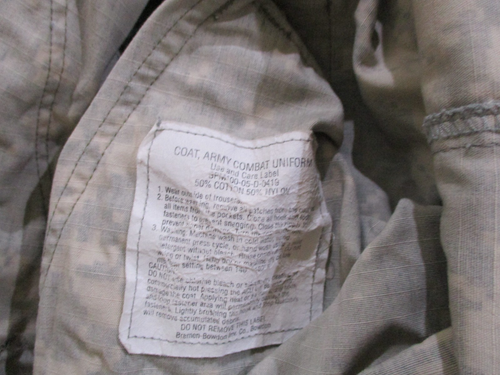 US Army Combat Jacket Mens Size Large - Picture 9 of 14