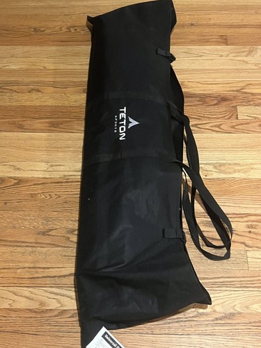 Teton Universal Camping Cot With Bag Black Teton Sports 85" x 32" x 19" - Picture 6 of 12