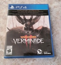 War Hammer Vermintide II 2: Deluxe Edition (PS4, PlayStation 4) Free Shipping 